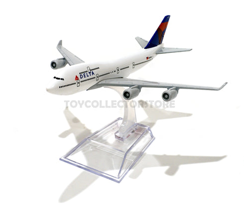 Delta airplane model toy diecast Jet Boeing 747 Passenger plane